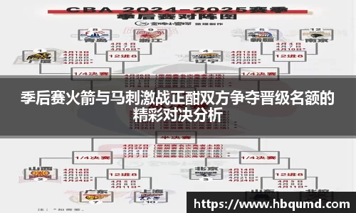 季后赛火箭与马刺激战正酣双方争夺晋级名额的精彩对决分析
